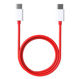 Cable charge rapide usb-c to usb-c rouge OnePlus (1 mètre)