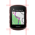 Lot 2 Verres Trempé Garmin GPS Edge 540 / Edge 840