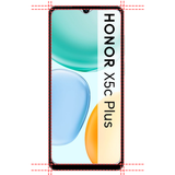 Lot 2 Verres Trempé Honor X5c Plus