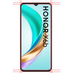 Lot 2 Verres Trempé Honor X6B