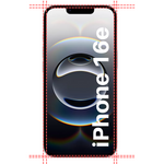 PACK 3en1 avec Coque Hard Antichoc pour iPhone 16e