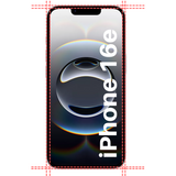PACK 3en1 avec Coque Hard Antichoc pour iPhone 16e