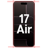 PACK 5en1 avec Coque Cercle magnétique pour iPhone 17 Air