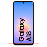 Lot 2 Verres Trempé Samsung A18 4G