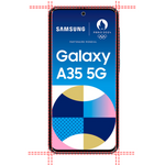 PACK 3en1 avec Coque Antichoc pour Samsung Galaxy A35 5G
