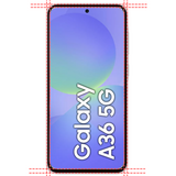 Lot 2 Verres Trempé Samsung A36 5G
