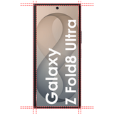 Lot 2 Verres Trempé Samsung Z Fold 8 Ultra