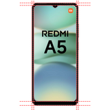 PACK 3en1 avec Coque Antichoc pour Xiaomi Redmi A5 4G (EU Version)