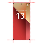Lot 2 Verres Trempé Xiaomi Redmi Note 13 Pro 4G