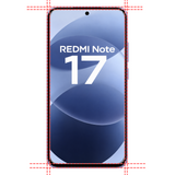 PACK 3en1 avec Coque Transparente pour Xiaomi Redmi Note 17 4G / 5G