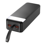 Batterie externe 30000mAh USB / USB-C / micro-USB Charge Rapide écran LED