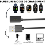 Cable USB Chargeur Xiaomi Smart Band 7 Pro / Redmi Watch 2