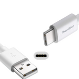 Cable usb-c blanc Crosscall (1 mètre)