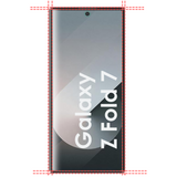 Lot 2 Films Plastique Hyrdogel Samsung Z Fold 7