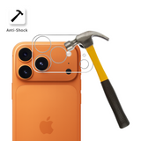 Lot 2 Verres Trempé caméra iPhone 17 Pro Max