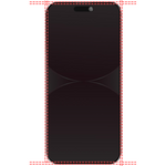 Lot 2 Verres Trempé Anti Espion iPhone 16