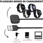 Cable USB Chargeur Fitbit Versa 3 / Versa 4 / Sense / Sense 2