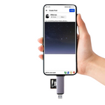 Adaptateur Lecteur de carte SD / Micro SD avec  USB-C / USB OTG