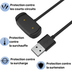 Cable USB Chargeur Amazfit GTR 2 / Amazfit GTS 2 / Amazfit T-Rex Pro