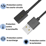 Cable USB Chargeur Xiaomi Smart Band 7 Pro / Redmi Watch 2