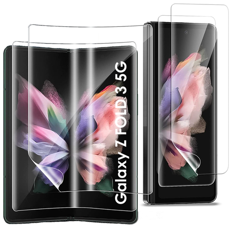 Lot 2 Films Plastique Hyrdogel Samsung Z Fold 3 | Phonillico