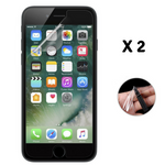Lot 2 Films Plastique iPhone 7 Plus | Phonillico