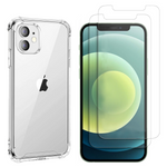 pack-iphone-12-coque-antichoc-verre-trempe | Phonillico