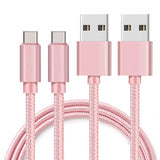 Cable usb-c nylon rose Xiaomi (1 mètre)