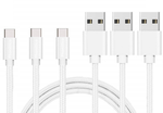 Cable usb-c nylon argent Nokia (1 mètre)