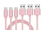Cable usb-c nylon rose Sony (1 mètre)