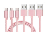 Cable usb-c nylon rose Sony (1 mètre)