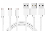 Cable usb-c nylon argent Huawei (1 mètre)