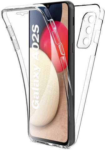 Coque intégrale silicone Samsung Galaxy A02S | Phonillico