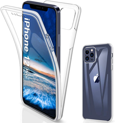 Coque intégrale silicone Apple iPhone 12 Pro - Phonillico