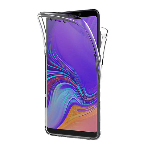 Coque intégrale silicone Samsung Galaxy A9 2018 - Phonillico