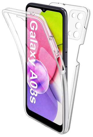 Coque intégrale silicone Samsung Galaxy A03S | Phonillico