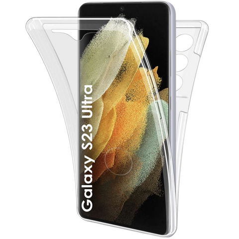 Coque intégrale silicone Samsung Galaxy S23 Ultra | Phonillico