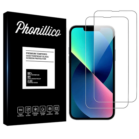 Lot 2 Verres Trempé iPhone 14 Plus - Phonillico