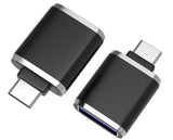 Lot 2 Adaptateur USB-C vers USB 3.0 | Phonillico