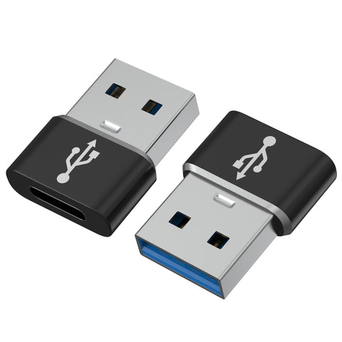 Lot 2 Adaptateur USB 2.0 vers USB-C | Phonillico