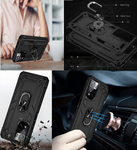 Coque Shockproof Hybrid Noir Xiaomi Redmi Note 11 Pro Plus 5G