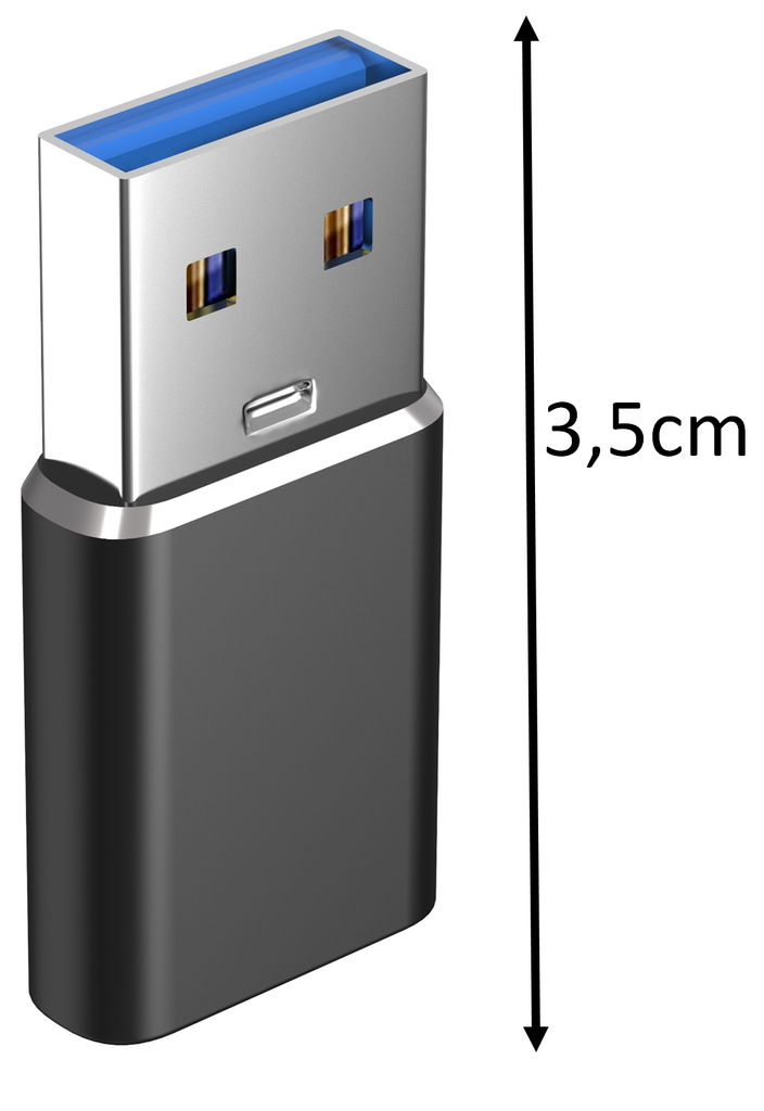 Lot 2 Adaptateurs USB 3.0 vers USB-C