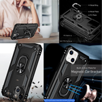 Coque Shockproof Hybrid Noir Apple iPhone 13