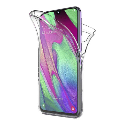 Coque intégrale silicone Samsung Galaxy A40 - Phonillico