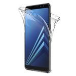 Coque intégrale silicone Samsung Galaxy A8 2018 - Phonillico