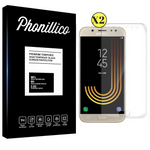 Lot 2 Verres Trempé Samsung J7 2017 - Phonillico
