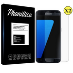 Lot 2 Verres Trempé Samsung S7 - Phonillico