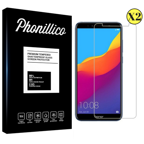 Lot 2 Verres Trempé Huawei Y5 Prime 2018 - Phonillico