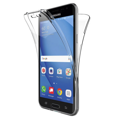 Coque intégrale silicone Samsung Galaxy J3 2016 - Phonillico