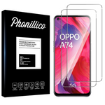 Lot 2 Verres Trempé Oppo A74 5G